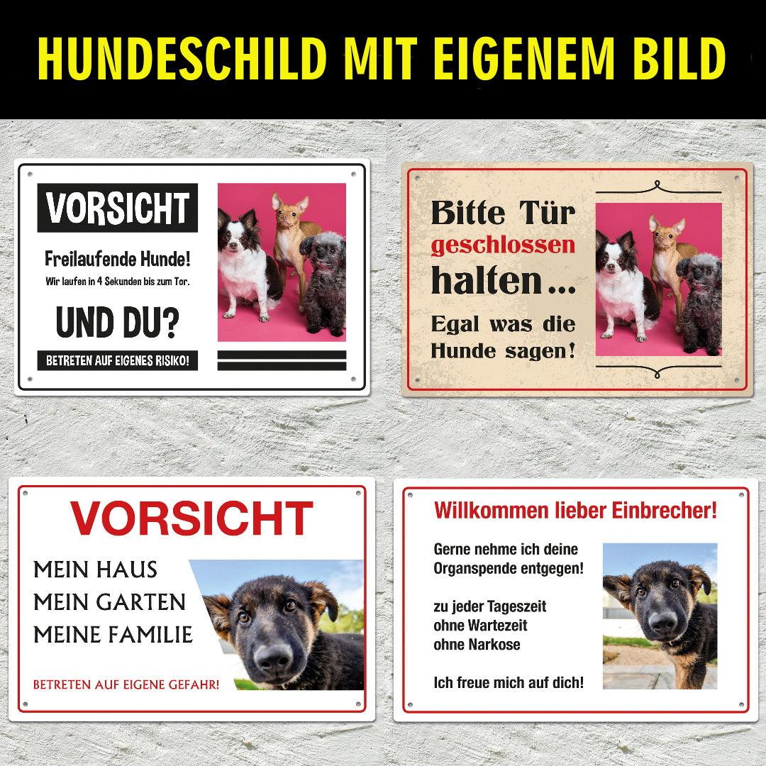 Hundeschild Personalisiert