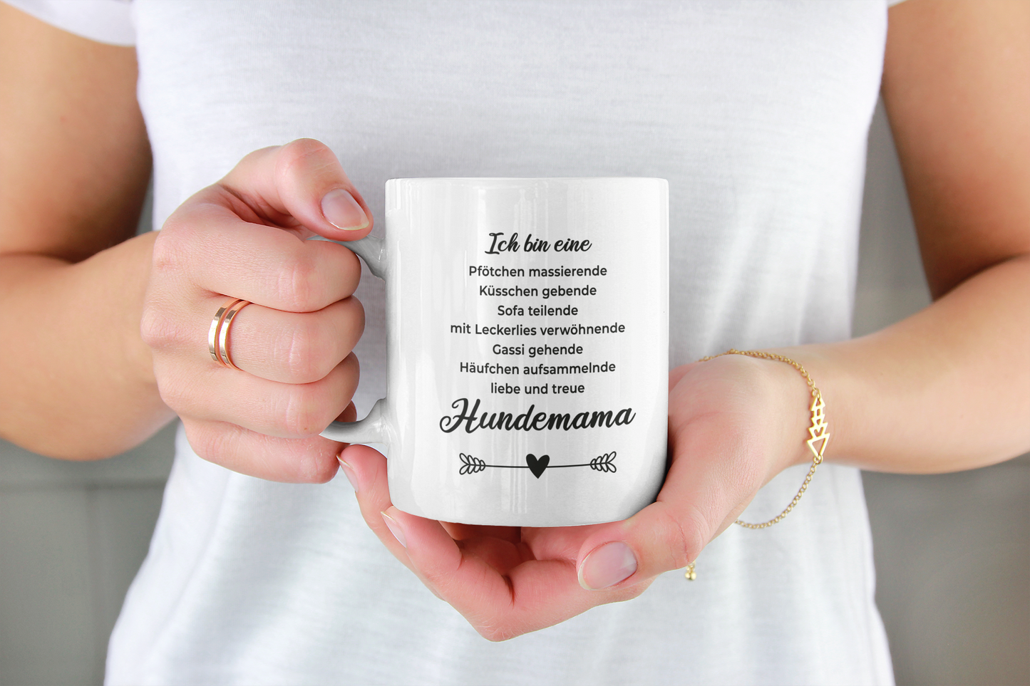 Hundemama - Tasse mit Spruch