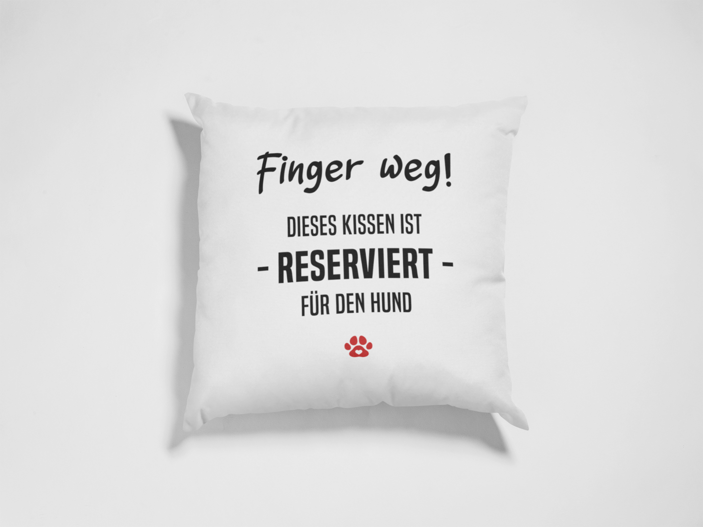 Kissen "Finger weg!"