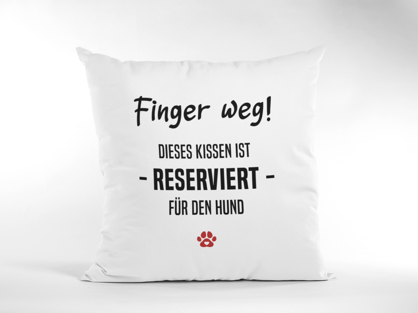 Kissen "Finger weg!"