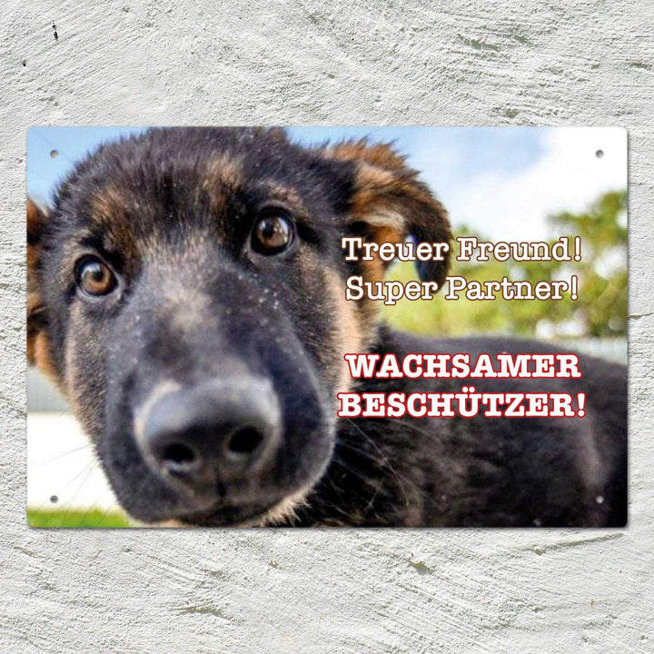 Personalisierbares -Foto- Schild "Beschützer"