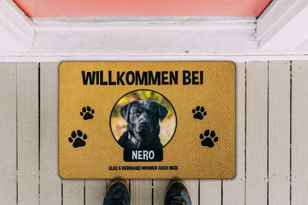 Fußmatte Hund "Klingeln nicht nötig"