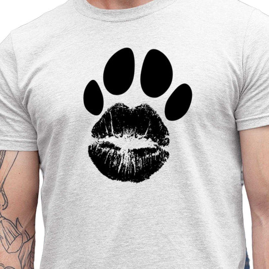 T-Shirt - "Kiss the Dog" groß ohne Kralle