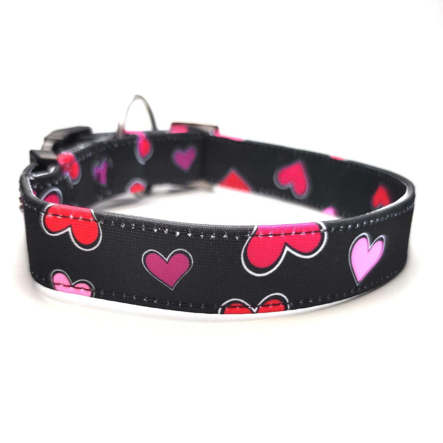 Valentinstag Herzchen - Hundehalsband