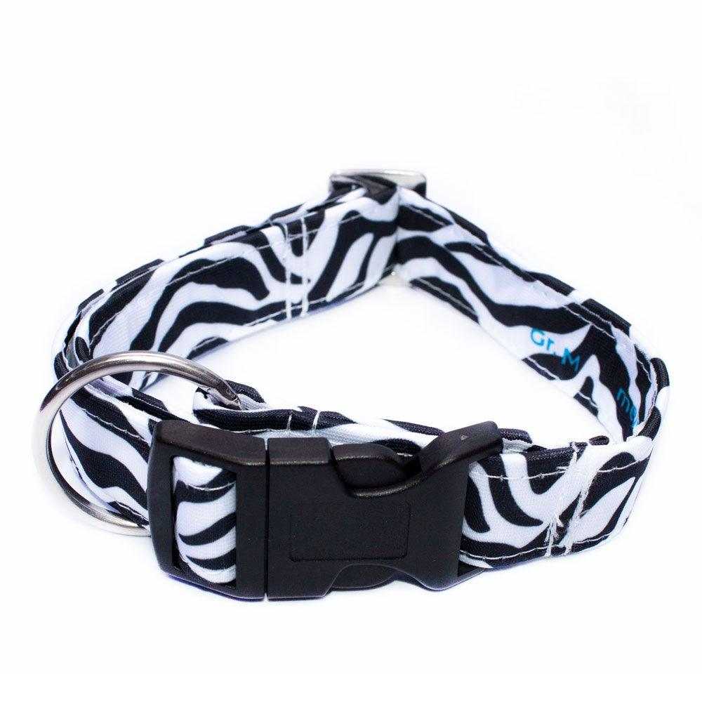 Zebramuster - Hundehalsband