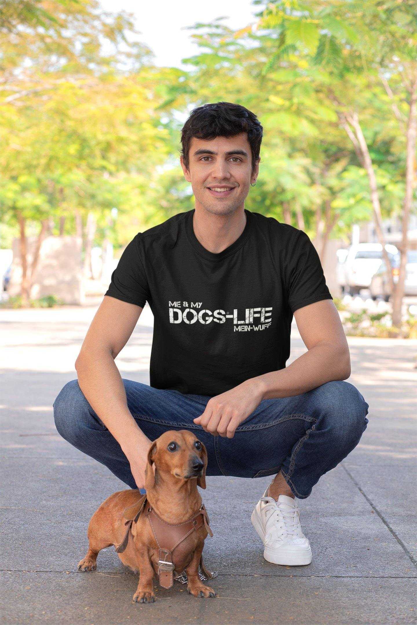 DOGS-LIFE weiß T-Shirt