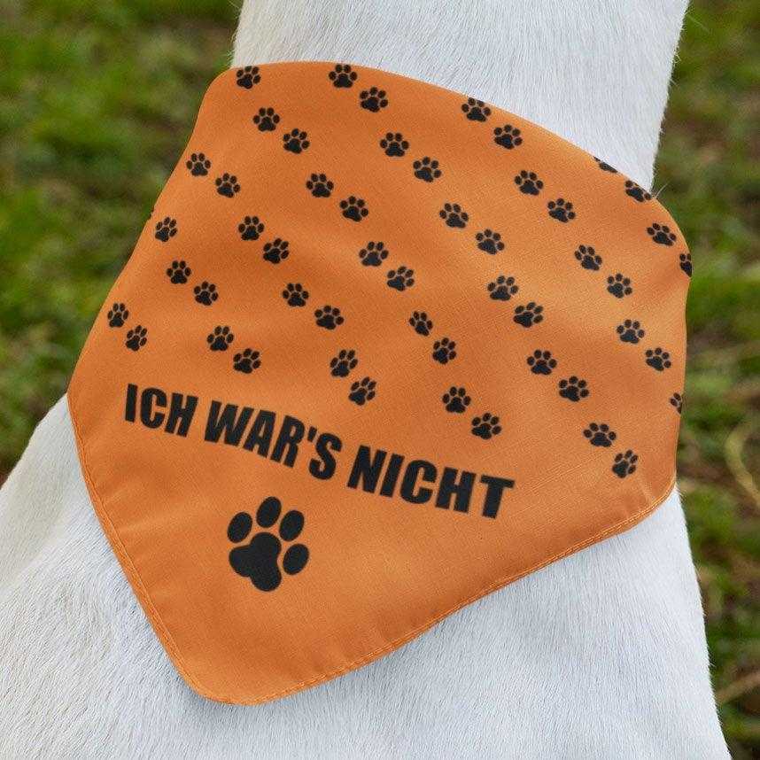 2er Set - Ich war's nicht - Hunde Halstuch / Bandana für Hunde