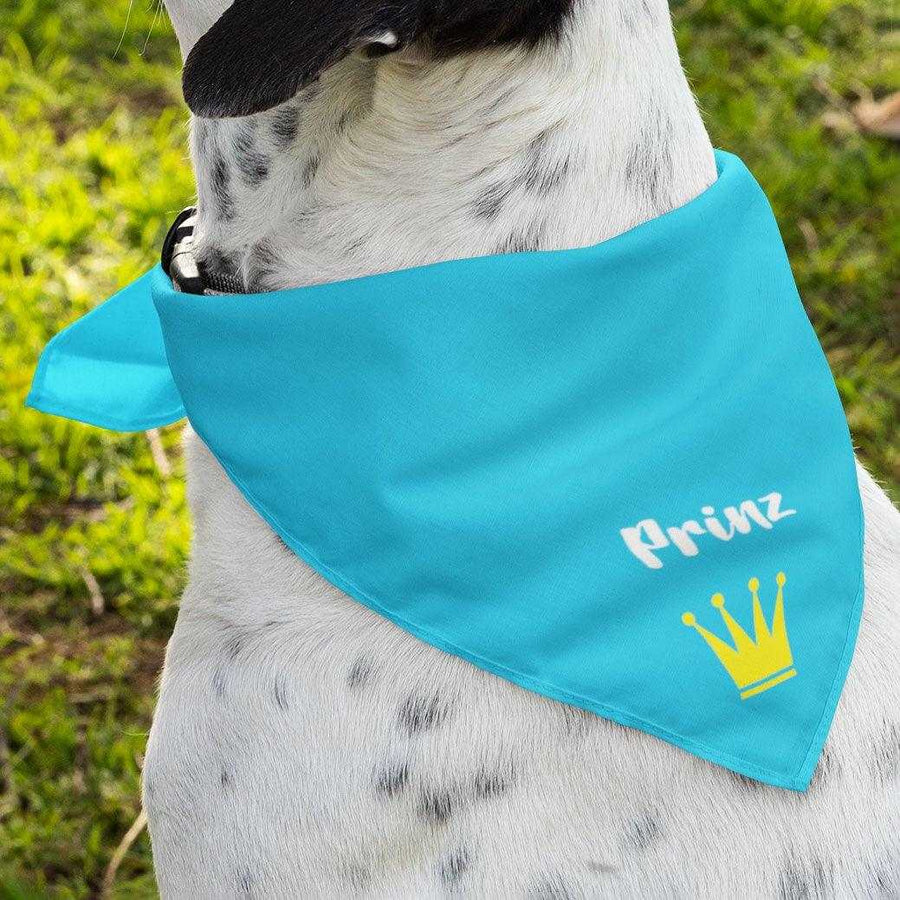 2er Set - Prinz - Hunde Halstuch / Bandana für Hunde