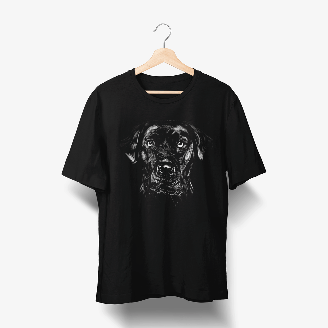 Labrador-Retriever Portrait - Hund Handgezeichnet T-Shirt