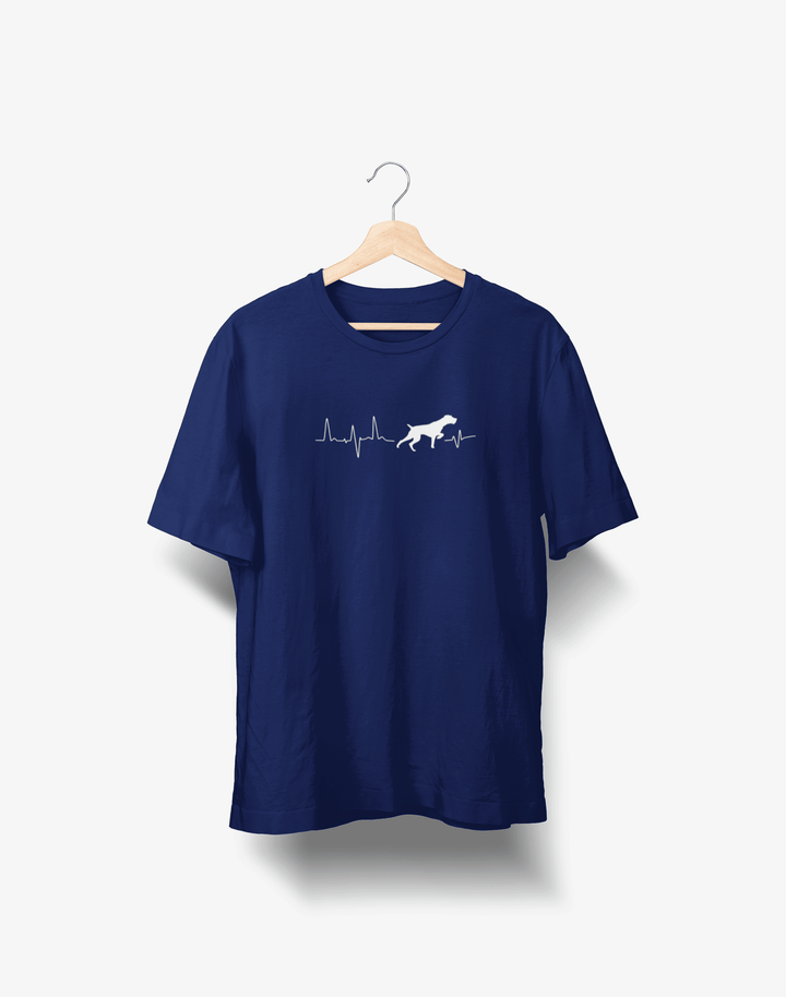 Herzschlag-Drahthaar T-shirt