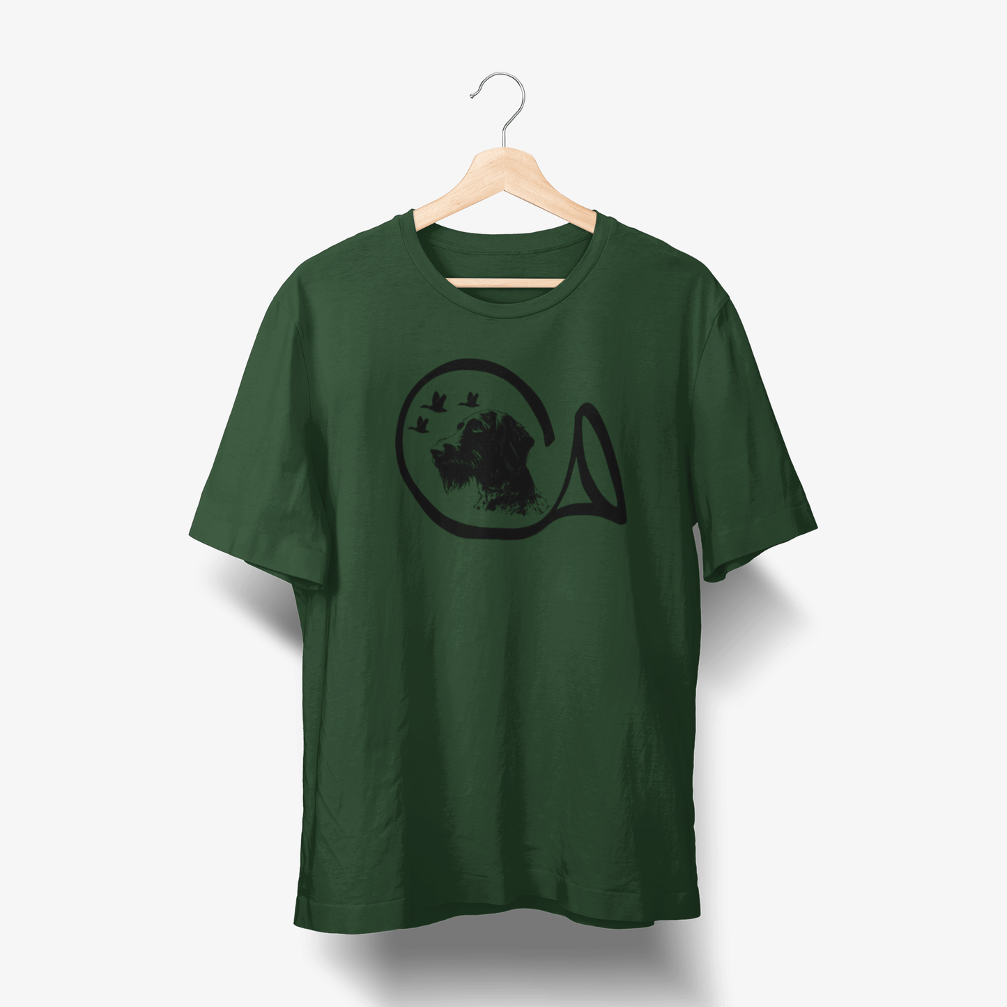 Horn-Drahthaar T-Shirt